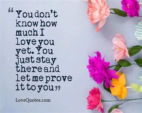 Just Stay There Love Quotes