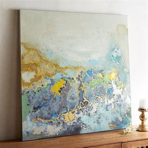 Seafoam Abstract Art Pier 1 Imports Abstract Nature