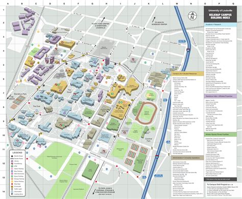 University Of Louisville Campus Map Gadgets 2018