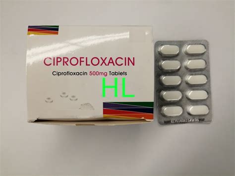 Ciprofloxacin Tablets 250mg 500mg 750mg Antibiotic Cipro Tablet Medicines