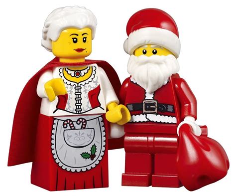 Lego® Holidays™ Minifigure Santa And Mrs Claus The Brick People