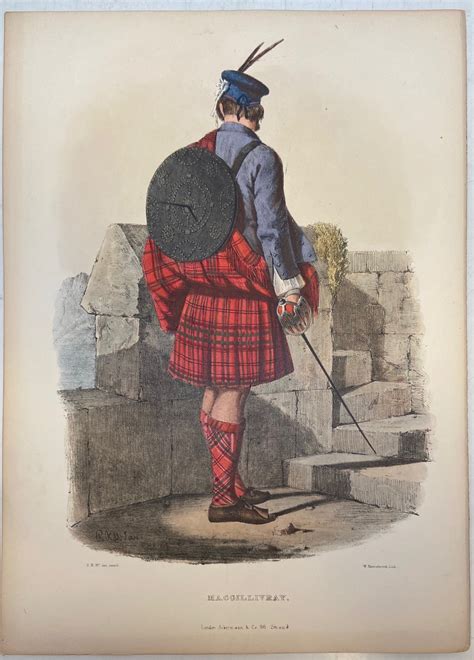 The Clans Of The Scottish Highlands Illustrated By Appropriate Figures