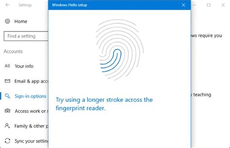 Login To Laptoppc With Fingerprint Using Windows Hello