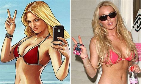 Lindsay Lohan Sued Grand Theft Auto Because Shes A Grand Publicity Seeker Say Games Makers