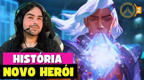 a histÓria do novo herÓi de overwatch 2 lifeweaver react youtube