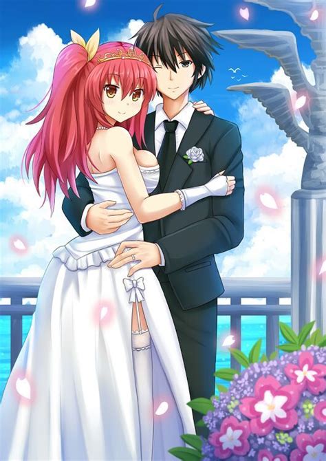 Anime Wallpaper Hd Anime Couples Wedding