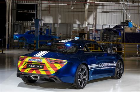 Alpine A110 Joins French Police Force Autocar