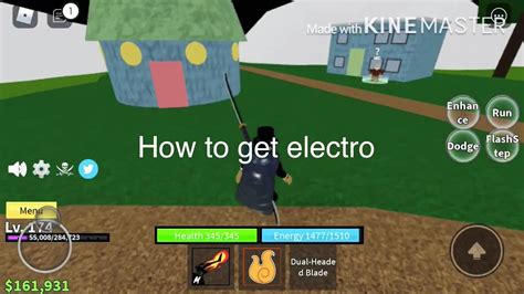 Blox Fruits How To Get Electric Roblox Youtube
