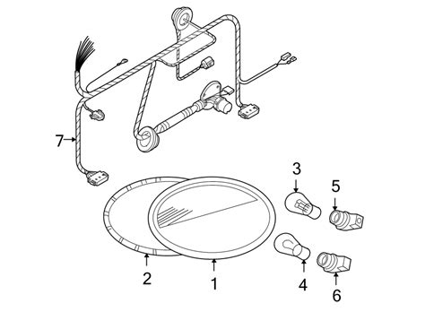 Engine control module and ignition coil system vw passat for year 1993 124 kb. 1998 Volkswagen Beetle Tail Light Harness. 1998-2005 ...