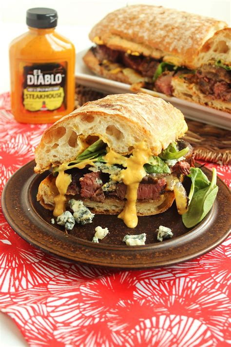 If using the mushroom sauce, prepare this while the beef roasts: Grilled Beef Tenderloin Sandwich with Spicy Steakhouse ...