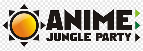 anime jungle party logo september youtube safari party text logo png pngegg