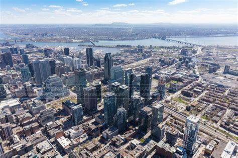 Aerial Photo | Downtown Montreal