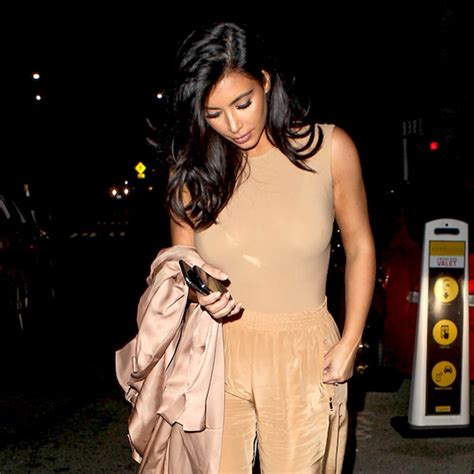 Silky Smooth From 35 Times Kim Kardashian Made Beige Look Sexier Than Being Nude E News