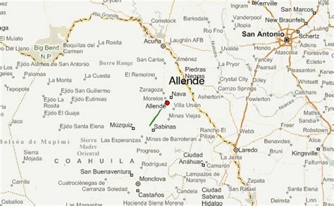 Allende Mexico Coahuila Location Guide