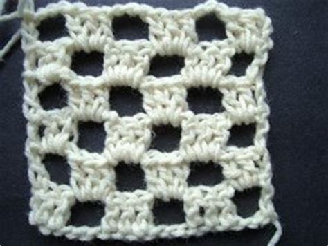 Implementing this design is easy and simple. How Do I Crochet: Checkerboard Stitch ...