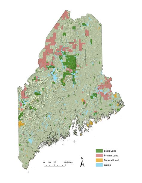 State Of Large Landscape Conservation In Maine 2012 State Of Maine 2012