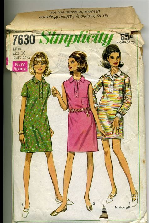 Simplicity 7630 A Vintage Sewing Patterns Fandom