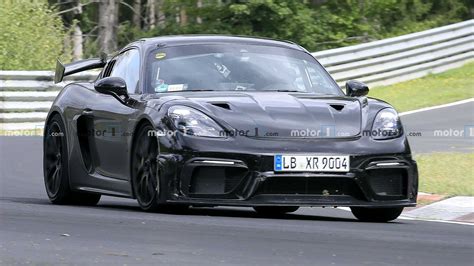 Porsche Cayman Gt Rs Spied During Extended N Rburgring Test Session Car In My Life