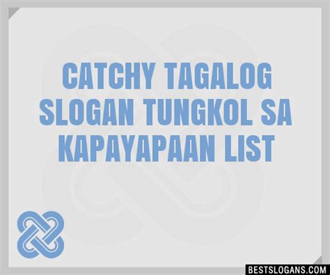 40+ Catchy Tagalog Tungkol Sa Kapayapaan Slogans List, Phrases