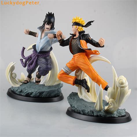 Naruto Shippuden Naruto Vs Sasuke Action Figures Sasuke Naruto Pvc