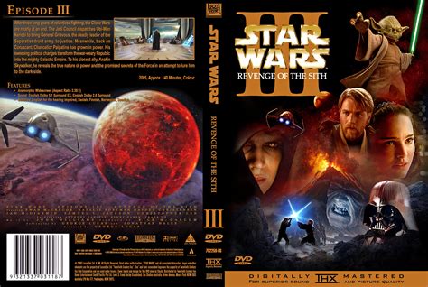 Jackson, christopher lee, anthony daniels, kenny baker and frank oz. COVERS.BOX.SK ::: star wars iii - revenge of the sith ...