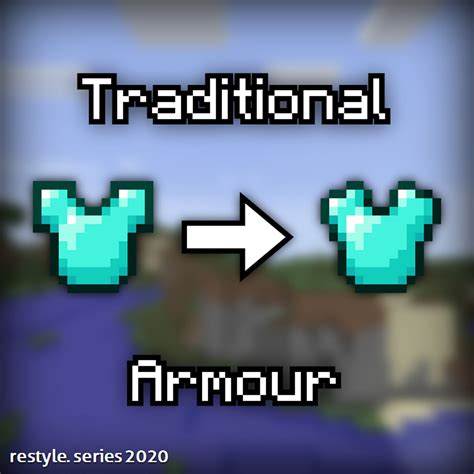 Traditional Armour Minecraft Texture Pack