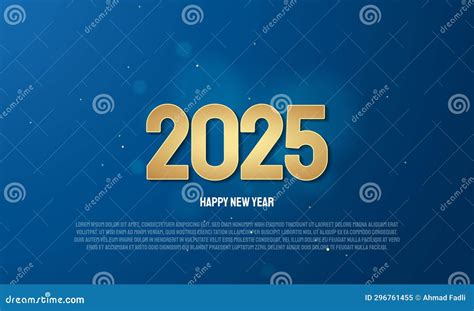2025 Happy New Year Background Design Greeting Card Banner Poster