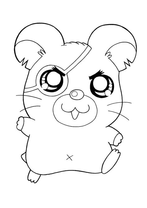Maybe you would like to learn more about one of these? One Eyed Pirate Hamtaro Coloring Pages : Bulk Color | Cute ...