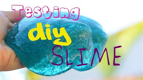 For very young children, it could be a choking hazard. Testing DIY Slime, without borax, cornstarch, and glue, Msreagantv