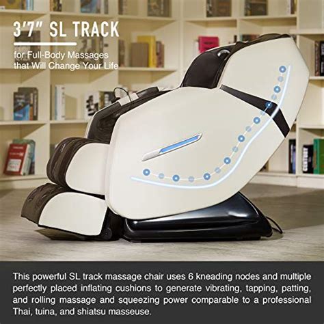 Vonoya Zero Gravity Recliner Massage Chair W Sl Track Heating Pads Foot Rollers Full Body