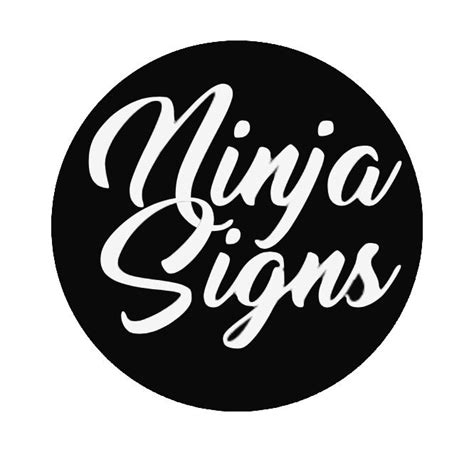 Ninja Signs