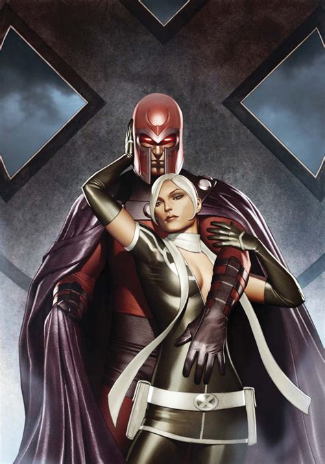 Magneto And Rogue By Adi Granov X Men Marvel Characters Comics