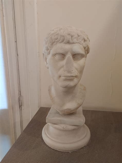 Statue Showing Marcus Junius Brutus IMPERIUM ROMANUM