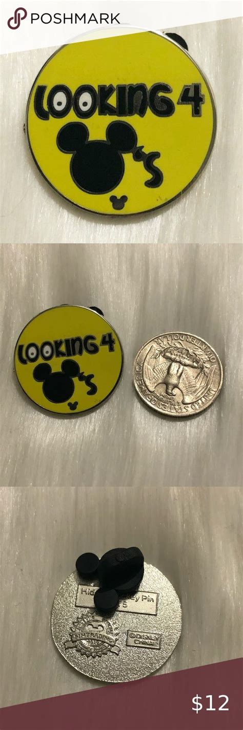 🔮 525 Disney Pin Trading Looking 4 Mickeys Pin Pin Trading Disney