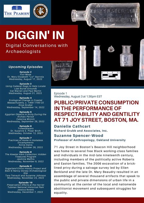 Season 5 Of Diggin Massachusetts Archaeological Society Facebook