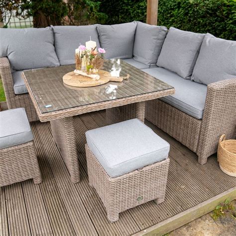LG Outdoor Brittany Compact Modular Dining Set | Garden Store Online