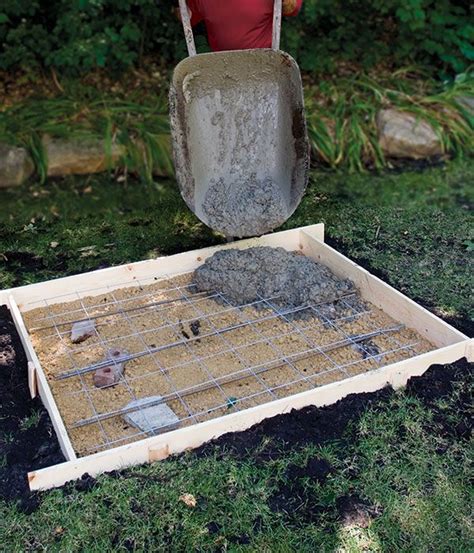 Concrete countertop solutions provided me with the materials to make my own pour in place concrete countertops using their products free of charge. How to Pour a Concrete Pad | Concrete diy, Concrete pad ...