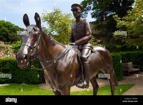 War Horse General Jack Seely Ww Warrior World War One Statue In