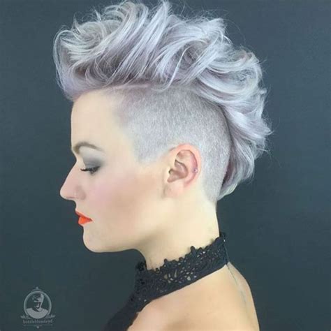70 Most Gorgeous Mohawk Hairstyles Of Nowadays In 2020 Womens