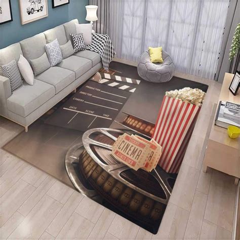 Instead of lofting bunk beds, two twin beds are placed side by. Movie Theater Girls Bedroom Rug Old Fashion » Petagadget