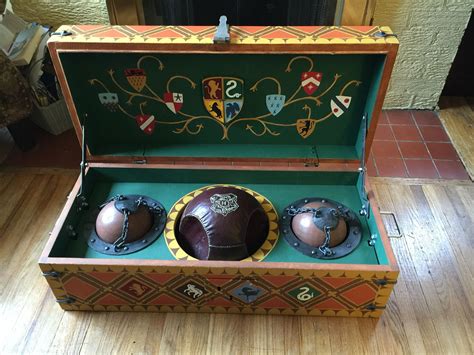 Handcrafted Harry Potter Quidditch Trunk