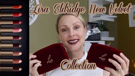 Lisa Eldridge New Velvets Complete Collection Try On And Swatches