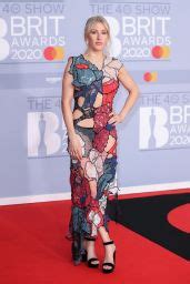 Fleur east laura whitmore jorja smith paloma faith charli xcx hailee steinfeld ellie goulding christopher vick hope at the 2020 brit awards red carpet. Ellie Goulding - BRIT Awards 2020 • CelebMafia