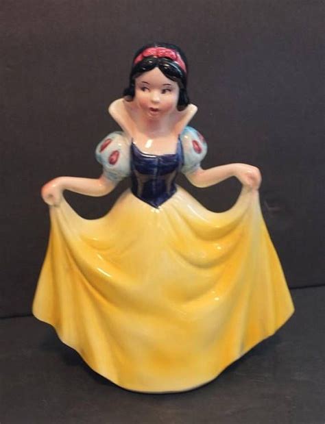 Vintage Snow White Figurine Walt Disney Productions Japan Snow White Disney Walt Disney