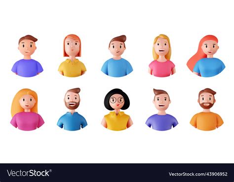 3d Render Human Royalty Free Vector Image Vectorstock