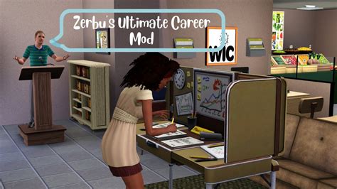 Sims 3 🔷 Zerbus Ultimate Career Mod Custom Career 🤩 Youtube