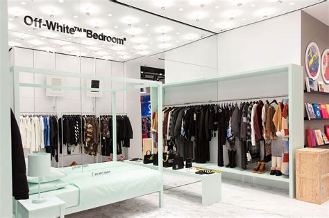 Virgil Abloh Designs An Off White Bedroom Shop In Shop Off White