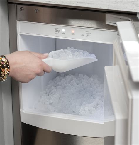 The cover plate should come off with a simple tug. UNC15NJII — Ice Maker 15-Inch - Nugget Ice | Monogram ...