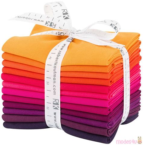 Fat Quarter Fabric Bundle By Robert Kaufman Of The Birds Of Paradise