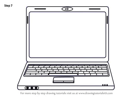 How To Draw A Computer Easy So If You Want To Draw A Laptop Just